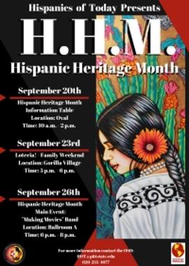 2017 Hispanic Heritage Month poster